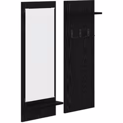 Ce porte-manteau mural allie praticité et look moderne – c'est la solution idéale pour organiser ton hall. Avec sa forme rect ...