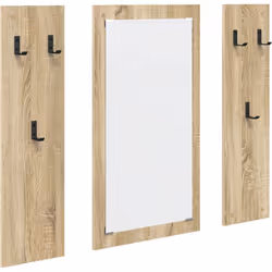 Ce porte-manteau mural est une solution de rangement efficace qui allie utilité et style, parfait pour les espaces de vie mod ...