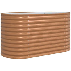 Vidaxl - Jardinière surélevée Marron 160 x 80 x 81 cm Acier