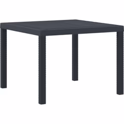 Cette table de patio combine style moderne et fonctionnalité, rendant tes moments dehors super faciles. Avec des matériaux ré ...