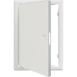 Vidaxl - Panneau d'Accès Blanc 20 x 30 cm acier