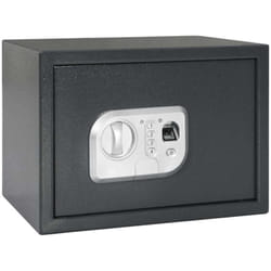 Coffre-fort numérique Gris Foncé 25 x 35 x 25 cm Acier vidaXL