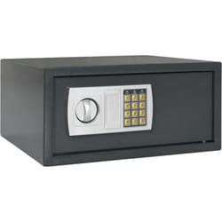 Vidaxl - Coffre-fort numérique électronique Gris foncé 42x37x20 cm Acier