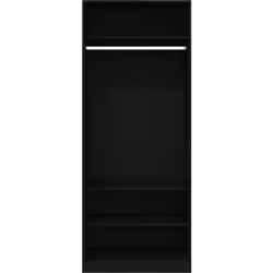 Cette armoire combine fonctionnalité et design moderne, parfaite pour ranger vos affaires avec style dans n'importe quel endr ...