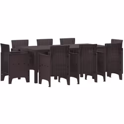 Ce set de jardin moderne apporte de l'élégance et de la praticité à vos extérieurs. Avec son design épuré et ses lignes nette ...