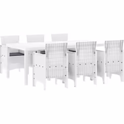 Ce set de jardin moderne apporte de l'élégance et de la praticité à vos extérieurs. Avec son design épuré et ses lignes nette ...