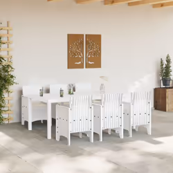 Ce set de jardin moderne apporte de l'élégance et de la praticité à vos extérieurs. Avec son design épuré et ses lignes nette ...