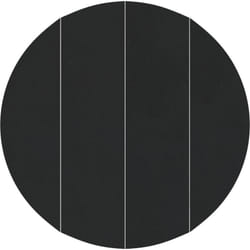 Vidaxl - Couvre-piscine rond Noir Plastique ø 458 cm Couvre-piscine Rond