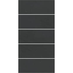 Vidaxl - Couvercle de Piscine Rectangulaire Noir Polyéthylène 550 x 280 cm
