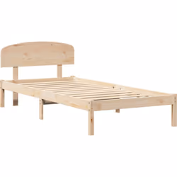 Ce cadre de lit plateforme compact allie durabilité et style, offrant un endroit classe pour que les adultes dorment. Fait en ...