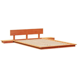 Cadre de lit Marron 120 x 190 cm bois Vidaxl