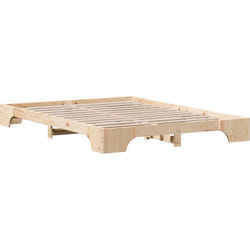 Lit en Bois de Pin Massif 160x200 cm vidaXL