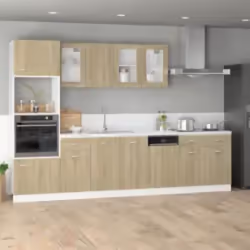 Ce meuble micro-ondes de cuisine, au design élégant, optimise votre espace cuisine et offre un grand espace de rangement pour ...