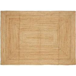 Tapis de zone Beige 200 x 290 cm Jute vidaXL