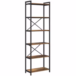 Cette bibliothèque combine parfaitement design industriel et rangement pratique, faite pour votre chez-vous moderne. Fabriqué ...