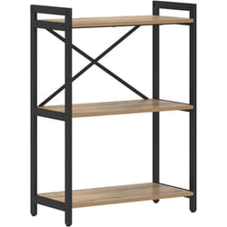 Bibliothèque chêne artisanal 60 x 30 x 83 cm Bois d'ingénierie Vidaxl