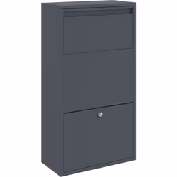 Cette boîte à colis combine praticité et design moderne pour vous offrir un moyen solide de recevoir vos colis en toute sécur ...