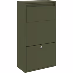 Cette boîte à colis allie praticité et style moderne. C'est une solution fiable pour recevoir vos colis en toute sécurité che ...