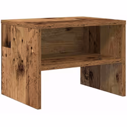 Cette table de chevet déborde de charme rustique grâce à son allure patinée. C'est le compagnon parfait pour n'importe quelle ...