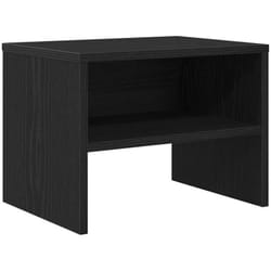 Cabinet de chevet Chêne noir 40 x 40 x 30 cm Bois d'ingénierie Vidaxl