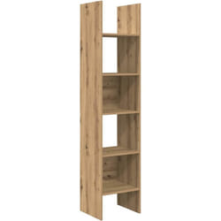 Bibliothèque chêne artisanal 40 x 35 x 180 cm Bois d'ingénierie Vidaxl