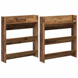 Cabinets À Chaussures Muraux Bois Ancien Bois D'Ingénierie Vidaxl