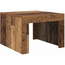 Table basse Vieux bois Bois d'ingénierie Vidaxl