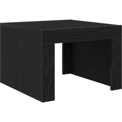 Table basse Chêne noir 50 x 50 x 35 cm Bois d'ingénierie Vidaxl