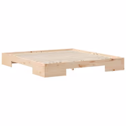 Ce cadre de lit au sol offre un mélange parfait de style et de fonctionnalité adapté à tout espace de chambre. Sa forme recta ...