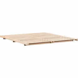 Ce cadre de lit cozy mixe la simplicité du style japonais à la chaleur du design scandinave. Sa forme rectangulaire et son bo ...