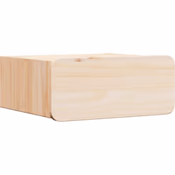 Cette table de chevet traditionnelle apporte une touche d'élégance classique à votre chambre, offrant une surface fonctionnel ...