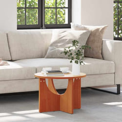 Table basse Marron cire 50 x 50 x 35 cm Bois massif en pin Vidaxl