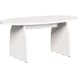 Table basse Blanc 80 x 40 x 35 cm Bois de pin massif Vidaxl