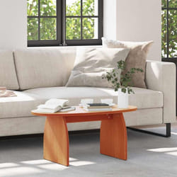 Table basse Marron cire 80 x 40 x 35 cm Bois massif en pin vidaXL
