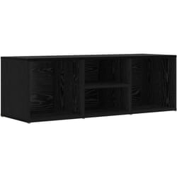 Vidaxl - Banc de rangement pour chaussures Chêne noir 102 x 35 x 35 cm