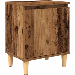 Redonne un coup de frais à ta chambre avec la table de chevet en vieux bois vidaXL. Elle combine fonctionnalité et charme rus ...