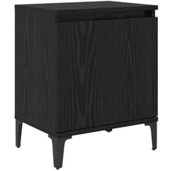 Cabinet de chevet Chêne noir 40 x 30 x 50 cm Bois d'ingénierie Vidaxl