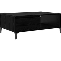 Table basse Chêne noir 90 x 60 x 35 cm Bois d'ingénierie Vidaxl