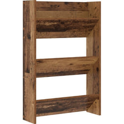 Cabinets à chaussures muraux Vieux bois 60 x 18 x 60 cm Vidaxl