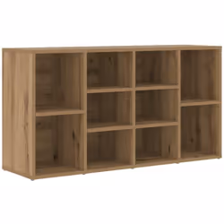 Ce banc à chaussures rustique offre une addition accueillante à toute maison, combinant fonctionnalité avec un look naturel e ...