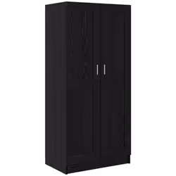 Cette armoire a plein de place pour ranger tous vos vêtements, que vous soyez dans un studio sympa ou une grande maison de fa ...
