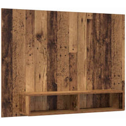 Meuble tv mural Bois ancien 120 x 23.5 x 90 cm Vidaxl