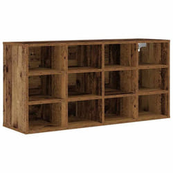 Vidaxl - Cabinet À Chaussures Bois Ancien 103x30x51 Cm Bois D'Ingénierie