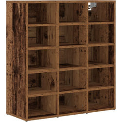 Vidaxl - Cabinet à chaussures Bois ancien 103x30x51 cm Bois d'ingénierie