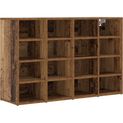 Vidaxl - Cabinet à chaussures Bois ancien 103x30x51 cm Bois d'ingénierie