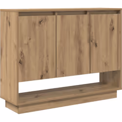 Ce buffet en bois massif rustique attire vraiment l'œil dans n'importe quel salon, salle à manger ou couloir. Il a un look à  ...