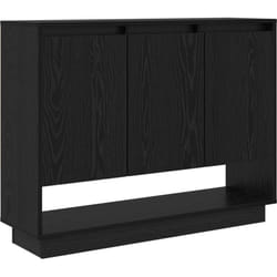 Vidaxl - Buffet Chêne noir 97 x 29 x 75 cm Bois d'ingénierie