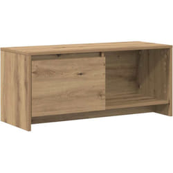 Vidaxl - Meuble tv chêne artisanal 90 x 35 x 40 cm Bois d'ingénierie