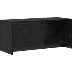 Meuble TV Chêne noir Bois d'ingénierie vidaXL