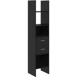 Bibliothèque Chêne noir 40 x 35 x 180 cm Bois d'ingénierie Vidaxl